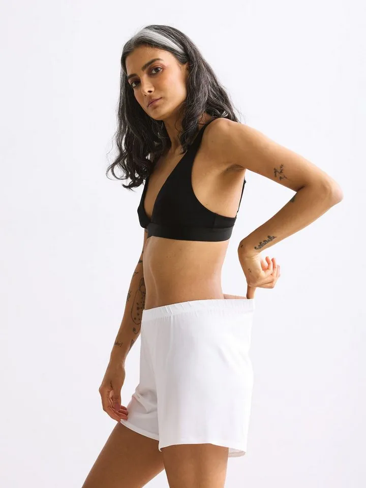 erlich textil erlich textil Schlafhose LIGHT TOUCH SCHLAFHOSE (1-tlg), Weiß, – Produktbild 3 von 5