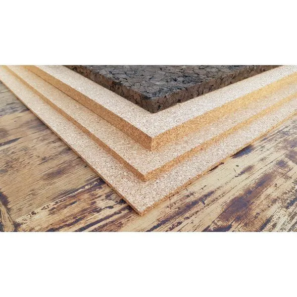 Kork-Deko Kork-Deko 39,54 EUR/qm Schwarzkork-Dämmplatte aus expandiertem Kork | 900x600x20 mm – Produktbild 4 von 5