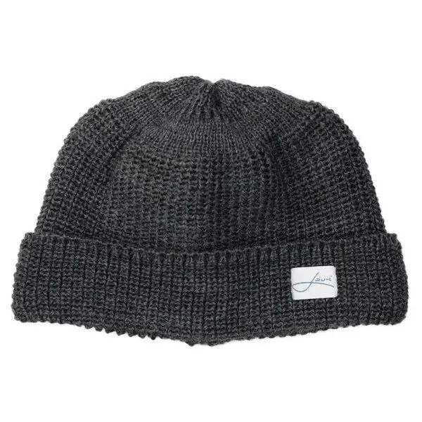 Lou-i Lou-i Fisherman Mütze Merinowolle unisex, Grau, – Produktbild 1 von 3