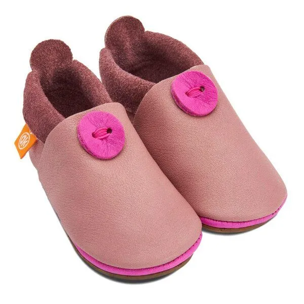 Orangenkinder Orangenkinder® "AMIGO" Barfuss- und Lauflernschuhe, Lila, – Produktbild 1 von 4