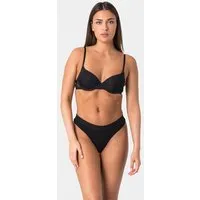 Elsie Elsie Unterhosen Damen 5er Pack String Tanga aus Baumwolle mit Stretch, 2x schwarz 2x beige 1x rosa, – Produktbild 1 von 1