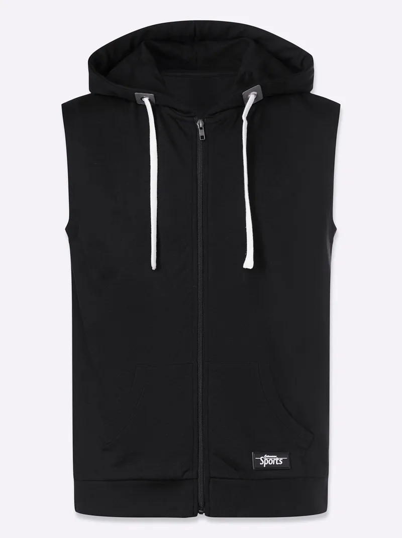 Catamaran Sports Sweatweste schwarz, Schwarz, – Produktbild 1 von 2