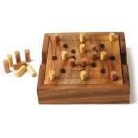 El Puente El Puente Brettspiel "Mühle" | Fair Trade & Handmade aus Indien – Produktbild 1 von 1