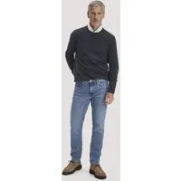 hessnatur hessnatur Jeans BEN Regular Straight aus Bio-Denim, Mittel-blau, – Produktbild 3 von 6