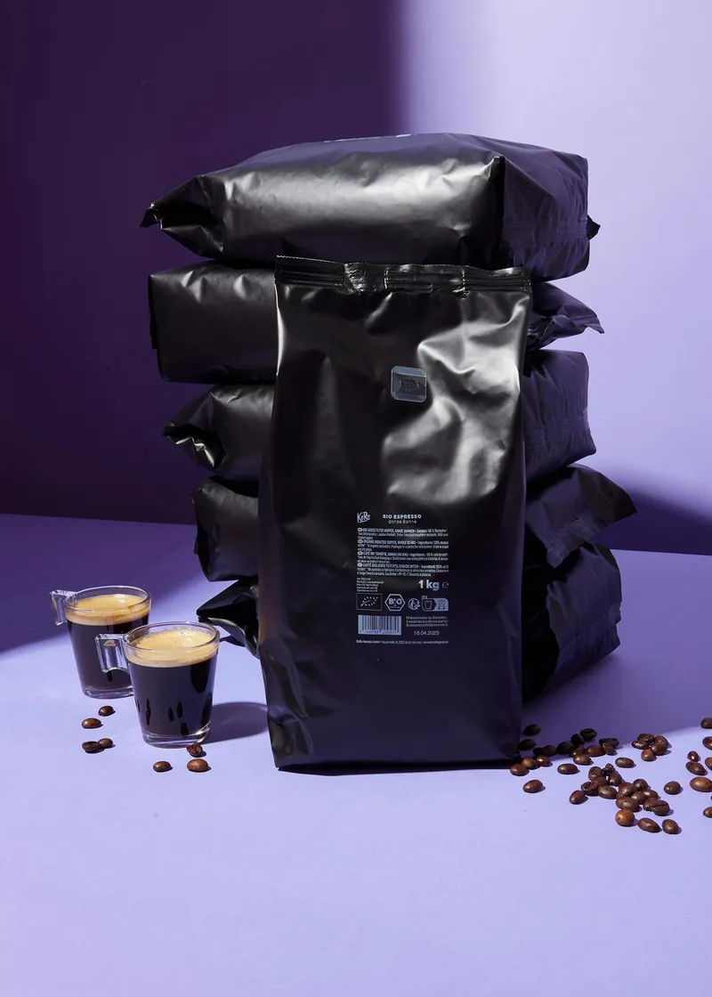KoRo Bio Espresso ganze Bohne 6 x 1 kg – Produktbild 1 von 5