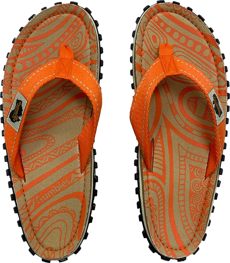 Gumbies Gumbies Damen Native Zehentrenner orange 36 - Damenschuhe, Orange, – Produktbild 2 von 2