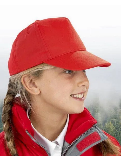 Result Genuine Recycled Result Genuine Recycled Baseball - Kappe für Kinder aus recyceltem Polyester, Weiss, – Produktbild 2 von 2