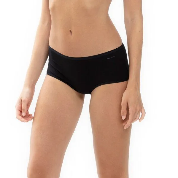 mey Mey 2er Pack Damen Panty Organic Bio-Baumwolle GOTS / GRÜNER KNOPF 29817, Schwarz, – Produktbild 1 von 2