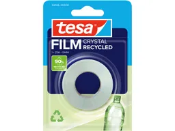 Tesa tesafilm "CRYSTAL RECYCLED" 1 Rolle, 33 m x 19 mm, Blister – Produktbild 1 von 1