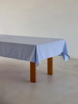 erlich textil erlich textil onomao x erlich textil Tischdecke für Unisex aus Baumwolle in zartblau – Produktbild 1 von 1