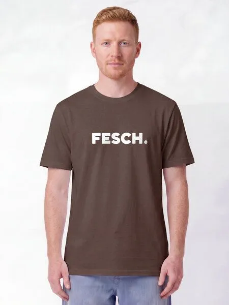 watapparel watapparel T-Shirt Unisex Fesch, Mocha, – Produktbild 2 von 2
