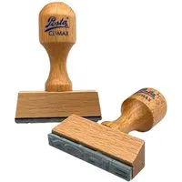 Standard-Textstempel aus Buchenholz "SACHLICH RICHTIG" – Produktbild 1 von 1