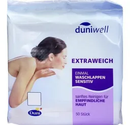 Duni Waschlappen DUNIWELL Einmal Waschlappen sensitiv – Produktbild 1 von 1