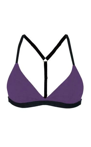 Golden Circle Clothing Golden Circle Clothing Soft BH mit Biogummi, Lila, – Produktbild 1 von 4