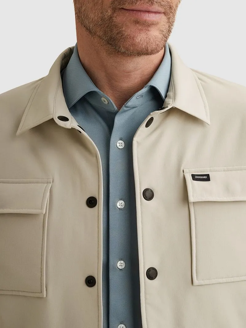 Vanguard Vanguard Hemdsjacke Beige - Größe M, Wollweiß, – Produktbild 3 von 5