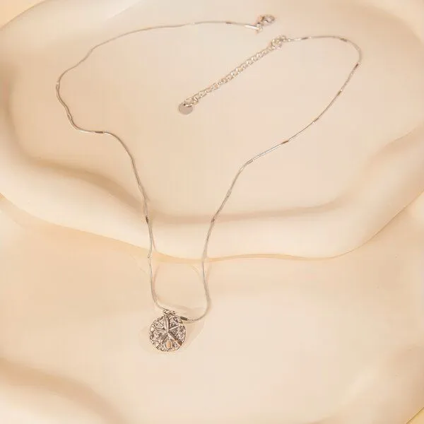 ELEKTROPULLI ELEKTROPULLI Kette 1mm schmal mit Anhänger, Set mit Ohrringen, Silber, – Produktbild 2 von 4