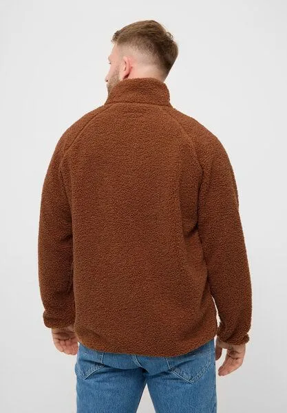 derbe derbe Fleecejacke „Kuschelbypocket“, Caramel cafè, – Produktbild 4 von 4
