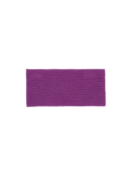 LANIUS LANIUS Stirnband aus Bio-Schurwolle und Bio-Baumwolle, Violet, – Produktbild 4 von 4