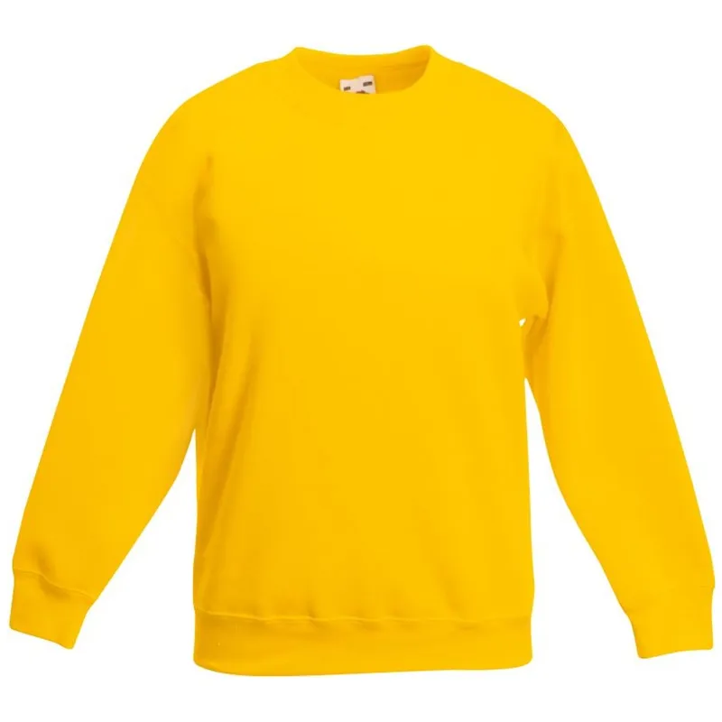 Fruit Of The Loom Fruit of the Loom Classic Kinder Sweater 16.2041 Gr. 104 sunflower – Produktbild 1 von 1