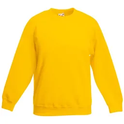 Fruit Of The Loom Fruit of the Loom Classic Kinder Sweater 16.2041 Gr. 104 sunflower – Produktbild 1 von 1