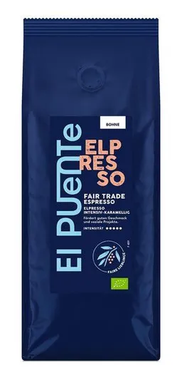 El Puente El Puente ElPresso - Bio-Espressobohnen 500 g – Produktbild 1 von 1