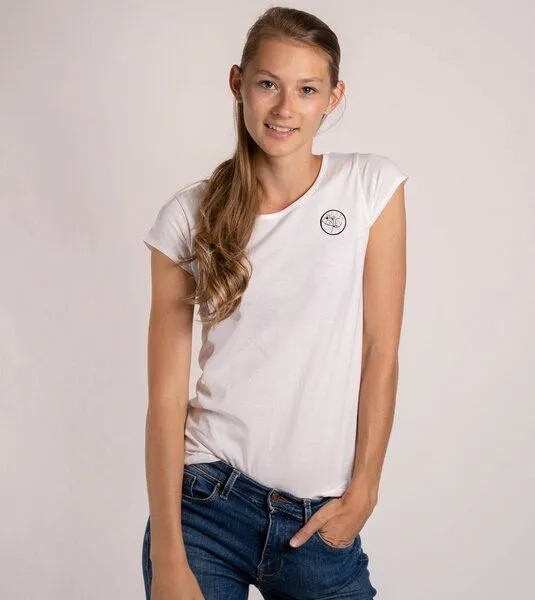 Gary Mash GARY MASH Shirt Asheville Kleiner Fuchs aus Biobaumwolle, Weiß, – Produktbild 2 von 4