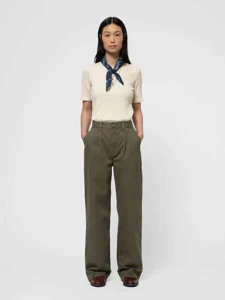 Nudie Jeans Nudie Jeans Suki Workwear Pants Olive – Produktbild 1 von 4