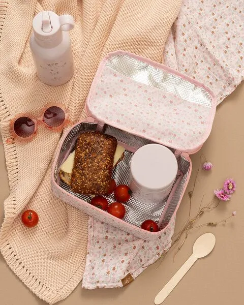 Fresk Kühltasche für Kinder – 24 × 15 × 7 cm, passend für die Fresk Lunchbox, Garden flowers, – Produktbild 2 von 3