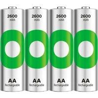 GP Battery 4er-Pack GP Battery Ready-to-use Akku "ReCyko" Mignon AA, 1,2 V, 2.600 mAh – Produktbild 1 von 1