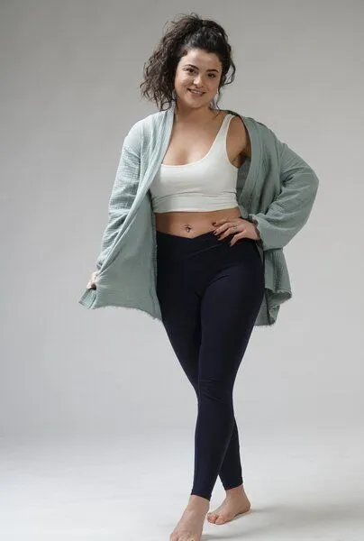 YogiLiebe YogiLiebe Kimonobluse Prema aus Bio-Musselin – Mint | handgenäht in Deutschland, Mint, – Produktbild 1 von 3