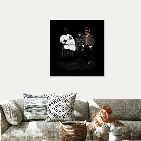 Photocircle Photocircle Poster / Leinwandbild - Daft Familie – Produktbild 4 von 4