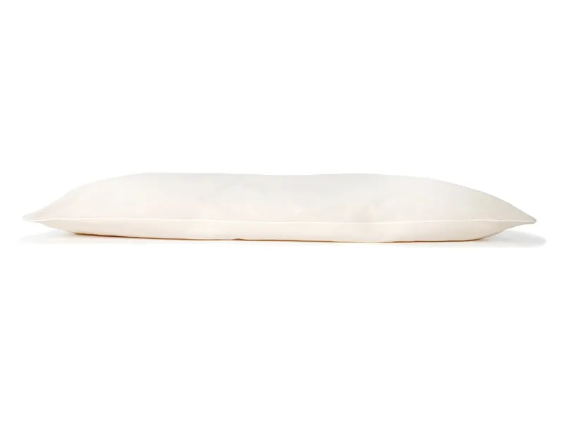 HANS NATUR Kopfkissen mit Schurwoll-Füllung (kbT) 40x60cm, 300g, Perkal-Inlett – Produktbild 1 von 2