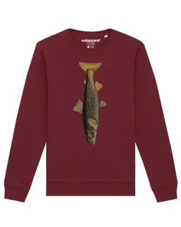 watapparel watapparel Sweatshirt Unisex Forelle – Produktbild 1 von 1