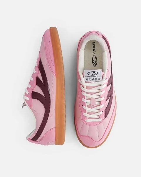 MoEa MoEa Sneakers Flow - Pink & Wine - Corn, Pink, – Produktbild 2 von 4