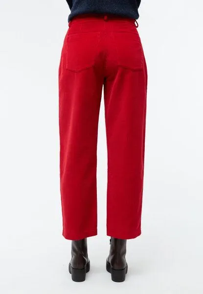 Givn Berlin Givn Berlin Cordhose GBCORALIE in eleganter Passform aus Bio-Baumwolle, Crimson, – Produktbild 3 von 4
