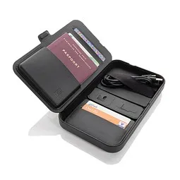 SWISS PEAK SWISS PEAK Travel-Case aus RCS rec. PU mit 3-in-1-Charger – Produktbild 1 von 1