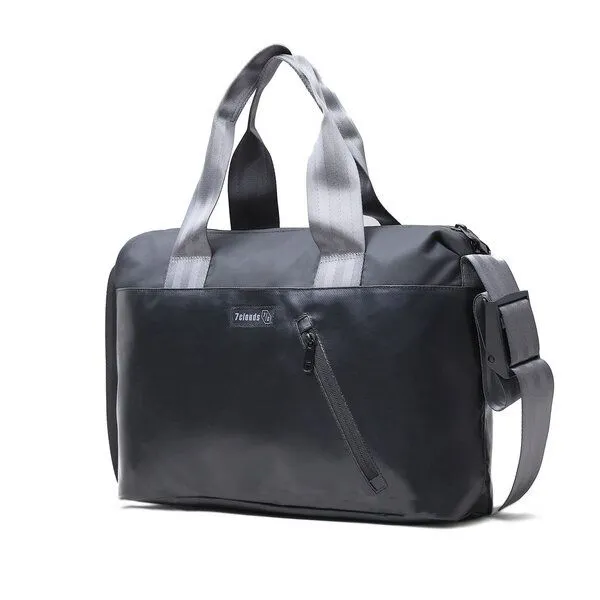 7clouds 7clouds Laptop Umhängetasche Erkan 7.1, Black, – Produktbild 3 von 4