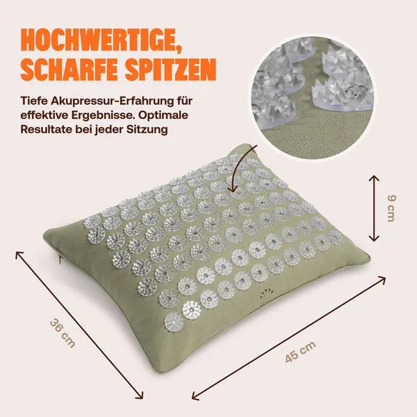 ShaktiMat ShaktiMat Shakti Kissen, Salbeigrün, – Produktbild 2 von 4