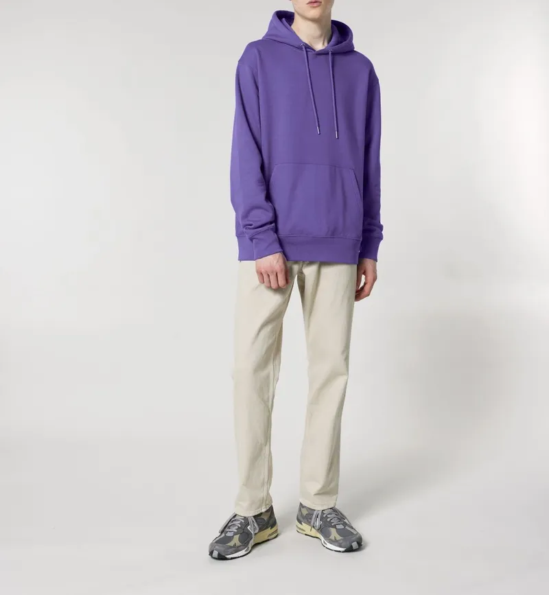 UNIPOLAR UNIPOLAR Basic Hoodie Crossing, Purple love, – Produktbild 1 von 1