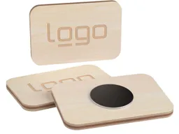 Kühlschrankmagnet "rechteckig" FSC-zertifiziert, inkl. Lasergravur – Produktbild 1 von 1