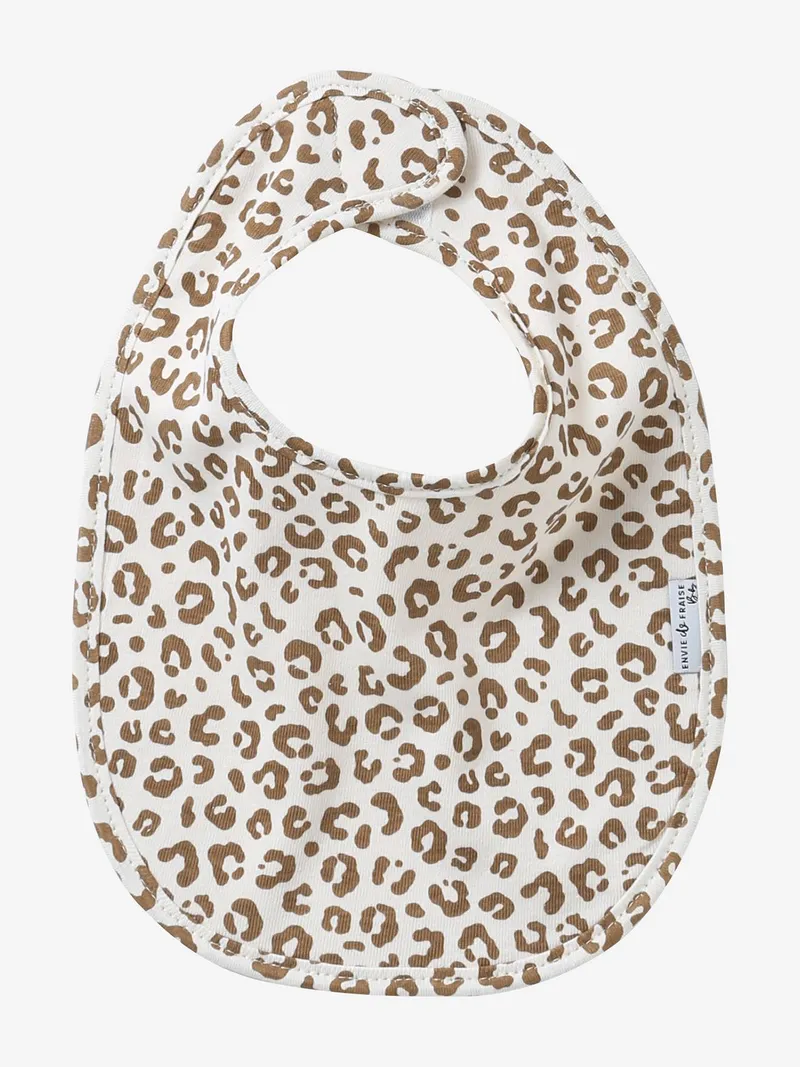 Envie De Fraise 7er-Pack Lätzchen mit Leo-Print für Baby ENVIE DE FRAISE, Beige, – Produktbild 4 von 4