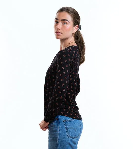 Gary Mash GARY MASH Bluse Portland aus TENCEL Lyocell Mix, Schwarz, – Produktbild 2 von 4