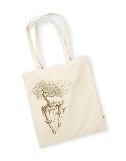 Life-Tree Life-Tree Tasche aus Biobaumwolle Fairwear "Maple Island" für in Grün/Blau/Weiß/Rot – Produktbild 1 von 1