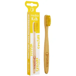 Nordics Nordics Bamboo Kids Zahnbürste gelbe Borsten – Produktbild 1 von 1