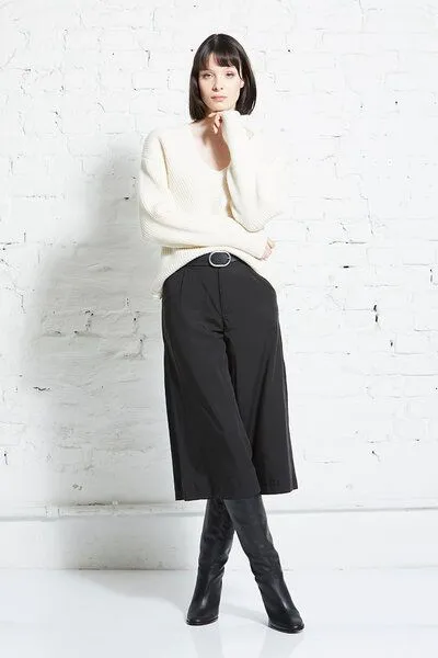 Wunderwerk Wunderwerk Damen Hose/Hosenrock aus Tencel "Pantskirt TENCEL", Schwarz, – Produktbild 3 von 3