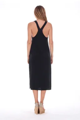 RAVENS VIEW IBIZA RAVENS VIEW IBIZA Damen vegan Kleid Miami Schwarz – Produktbild 1 von 1