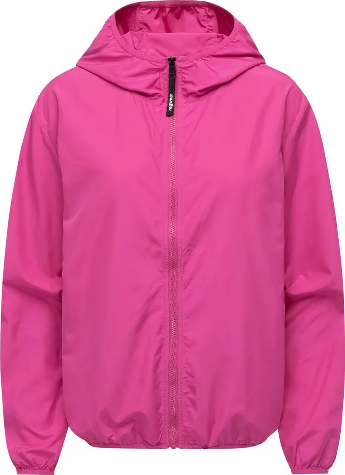 ragwear ragwear Outdoorjacke Vinzie C Extraleichte Übergangsjacke mit Kapuze, Rosa, – Produktbild 2 von 4