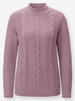 Witt Stehkragenpullover mauve – Produktbild 1 von 1