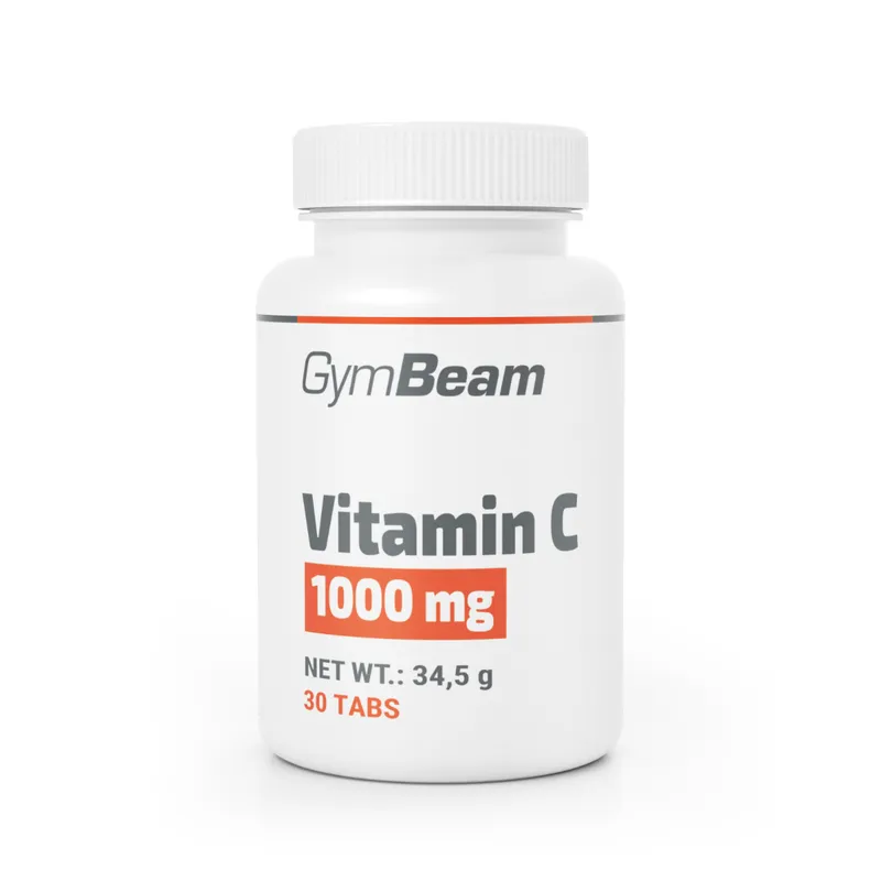 GymBeam GymBeam Vitamin C 1000 mg 30 Tabletten ohne Geschmack – Produktbild 1 von 1