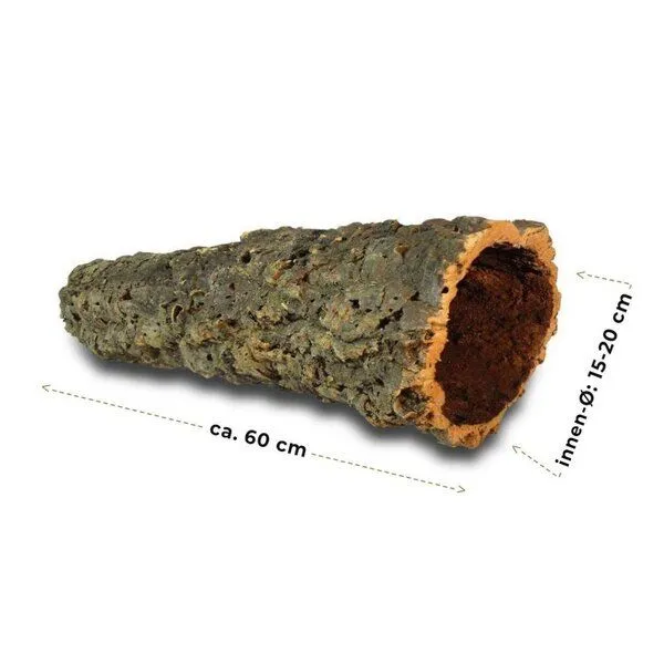 Kork-Deko Kork-Deko 60 cm lange XL Korkröhre, breit ⌀ = 15-20 cm – Produktbild 1 von 4